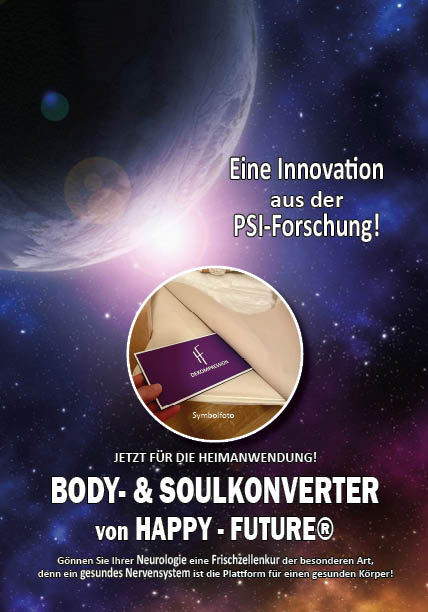 Body and Soulkonverter von HAPPY-FUTURE - Innovation aus der PSI-Forschung